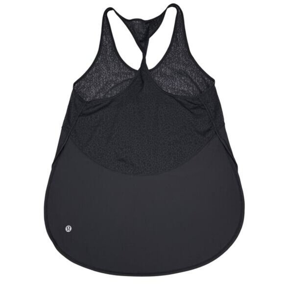 LULULEMON Twist & Train Tank In Black Size 2 - Picture 6 of 7